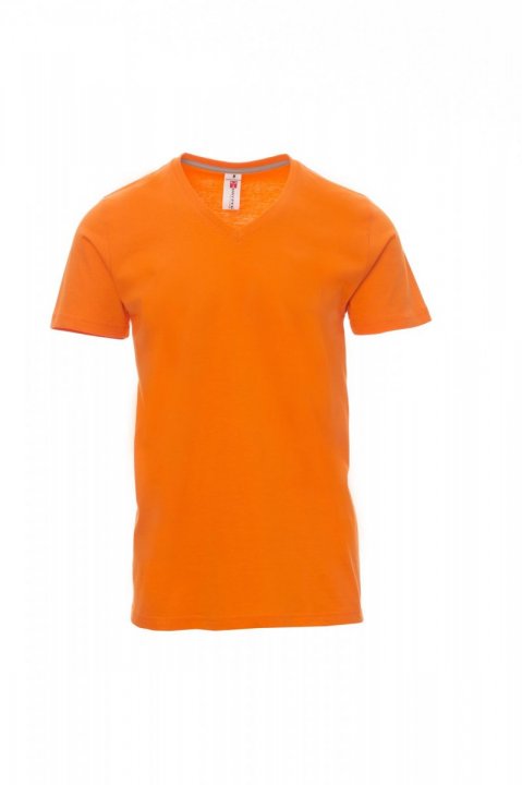 V-Neck T-shirt Orange