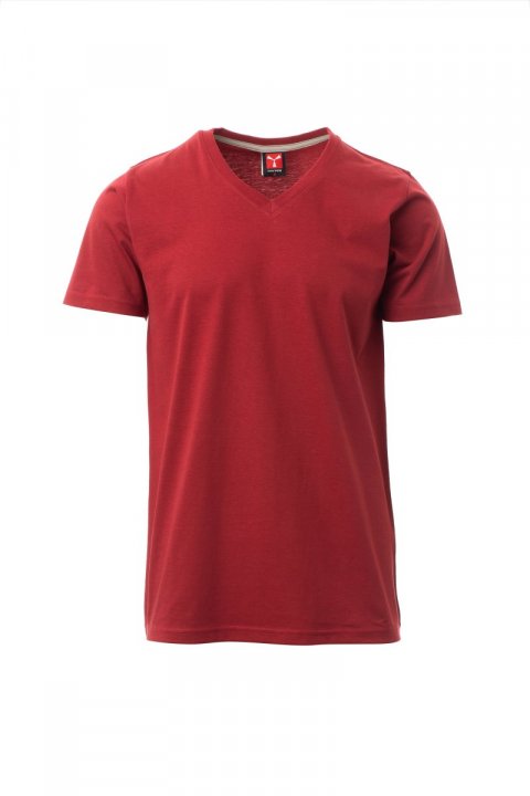 V-Neck T-shirt Bordeaux