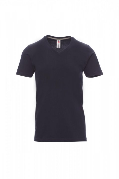 V-Neck T-shirt Bleu marine