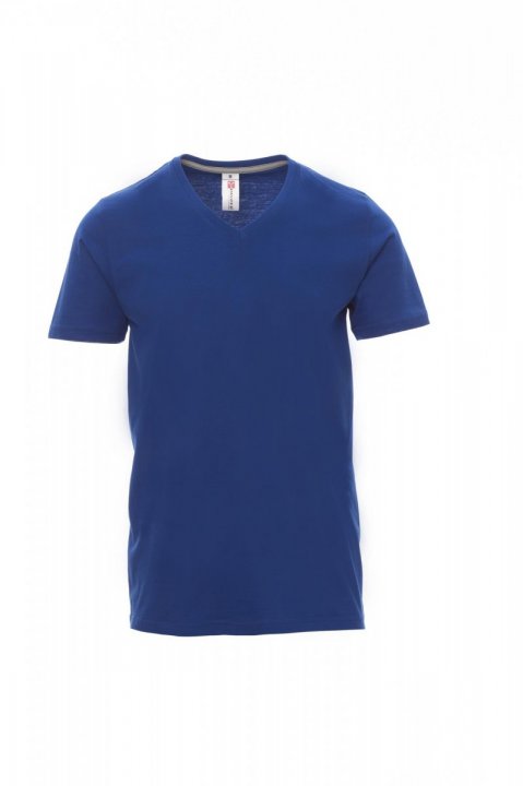 V-Neck T-shirt KÖNIGSBLAU