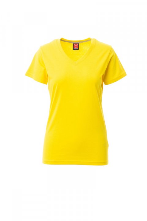 V-Neck Lady T-Shirt GELB