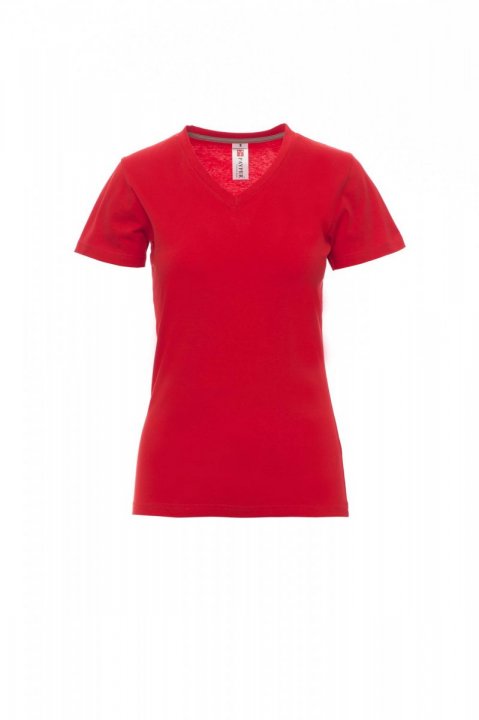 V-Neck Lady T-Shirt ROT