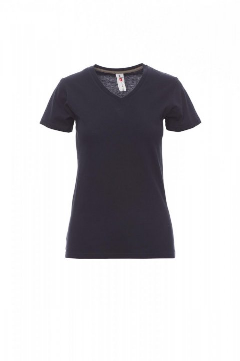 V-Neck Lady T-Shirt MARINEBLAU