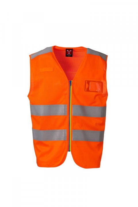 Ace Mesh Weste Orange fluo