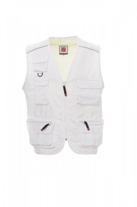 Pocket Weste Blanc