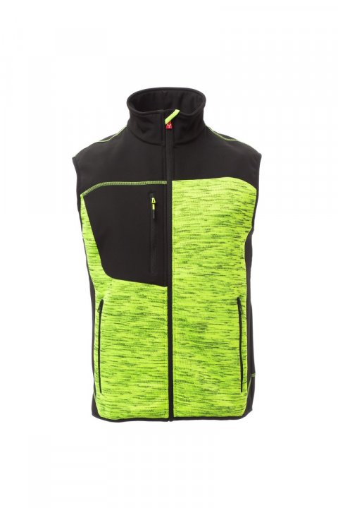 Tour Weste Jaune fluo / Noir