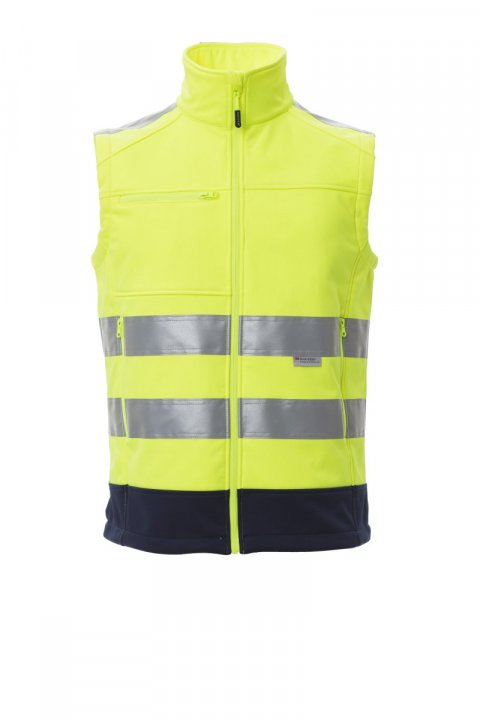 Traffic Weste FLUOGELB/MARINEBLAU