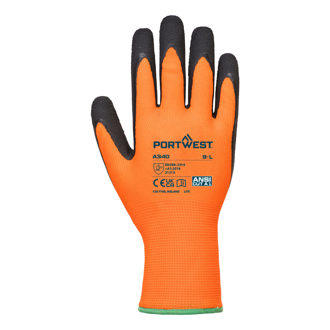 Warnschutz Grip Handschuh - Latexschaum 2