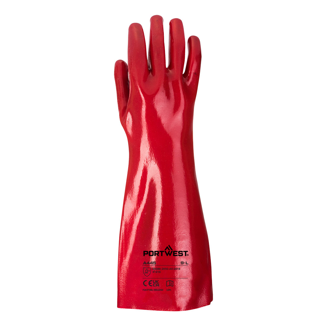 PVC-Handschuh 45cm Stulpe 2