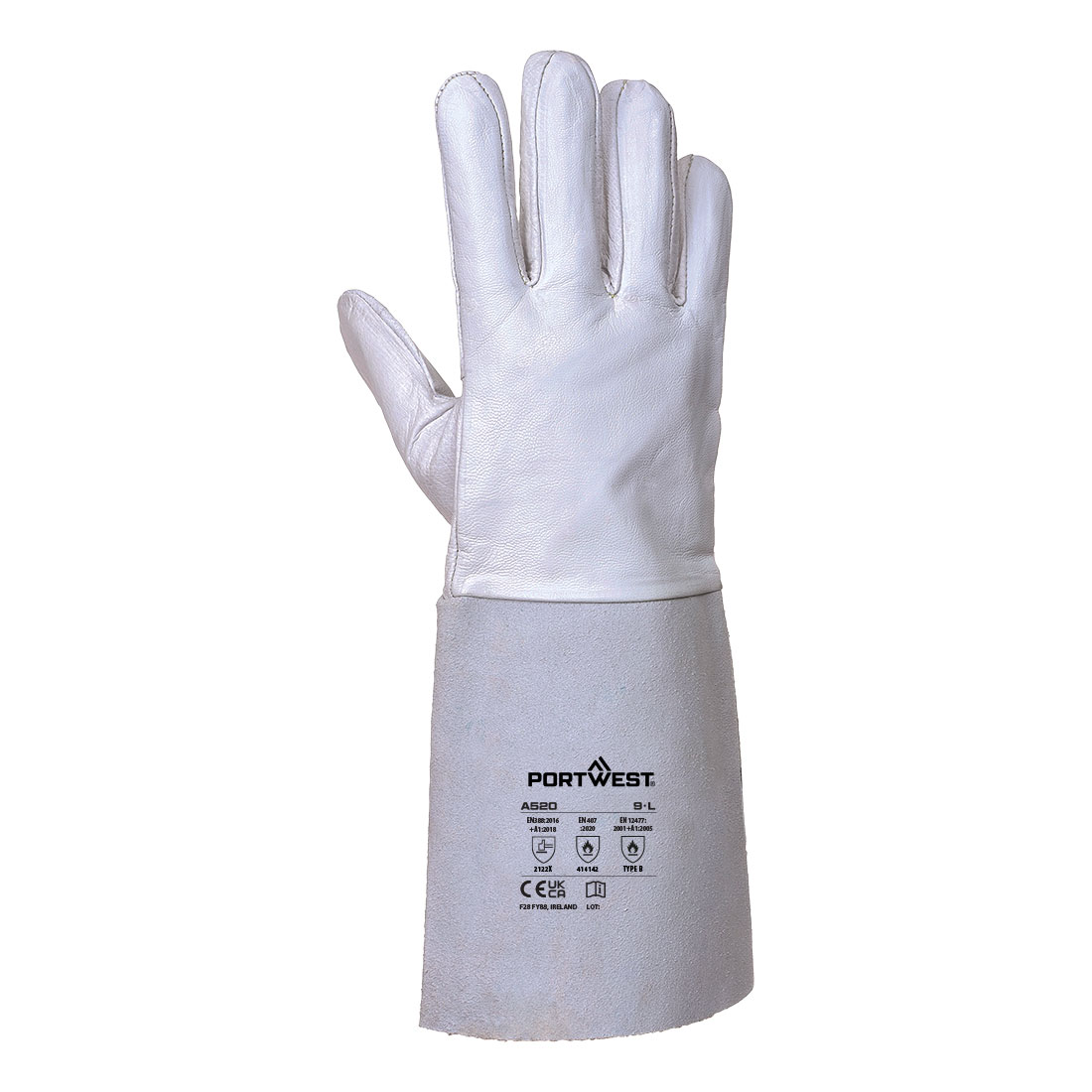 Premium Tig Schweißer-Stulpenhandschuh 2