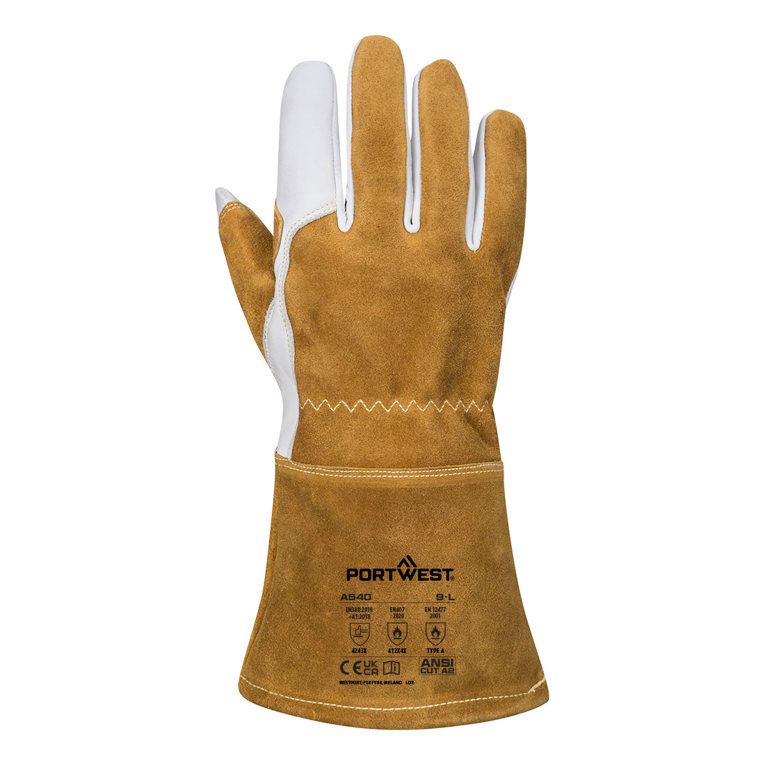 Ultra Schweisserschutz-Handschuh Mit Stulpe 2