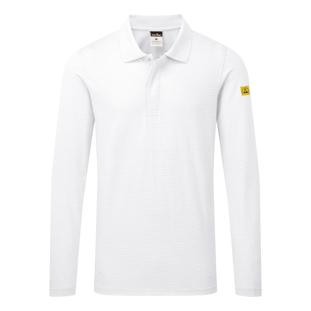 Antistatisches ESD-Poloshirt langarm 9