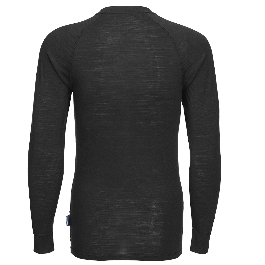 Shirt aus Merinowolle mit Rundhalsausschnitt 2