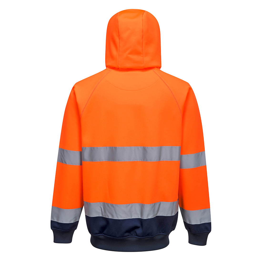 Hi-Vis Kontrast Kapuzen- Sweatshirt 2
