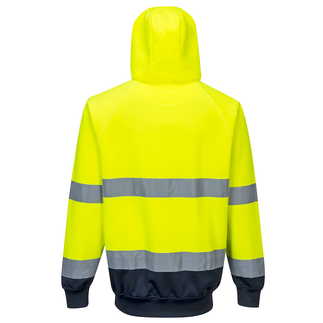 Hi-Vis Kontrast Kapuzen- Sweatshirt 4