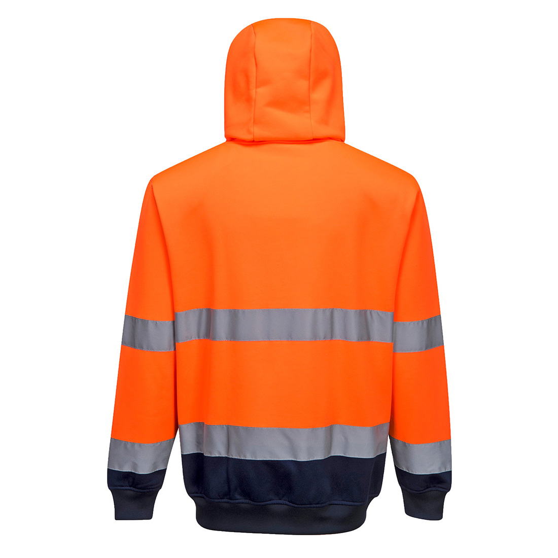 Hi-Vis Kontrast Kapuzen Sweatjacke 2