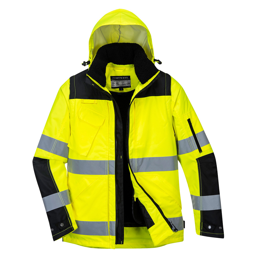 Hi-Vis Pro 3-in-1 Kontrast Winterjacke 3