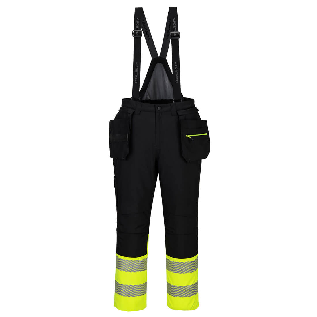 DX4 Hi-Vis Winter Latzhose Klasse 1 3