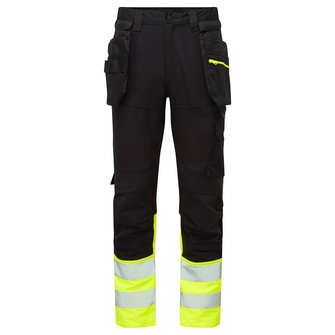 DX4 Hi-Vis Bundhose mit abnehmbaren Holstertaschen Klasse 1 3