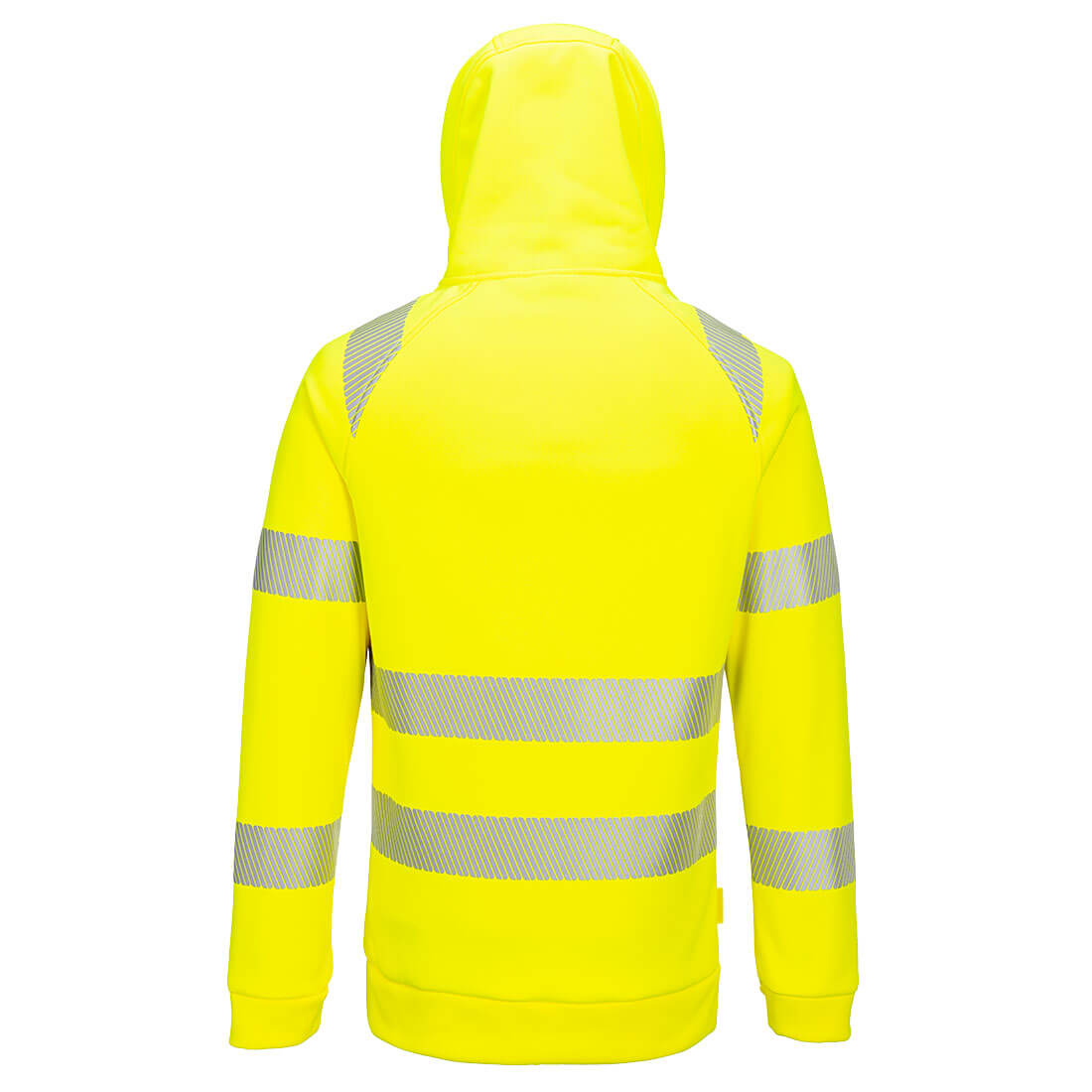 DX4 Hi-Vis Kapuzenpullover mit 1/4 Reißverschluss 4