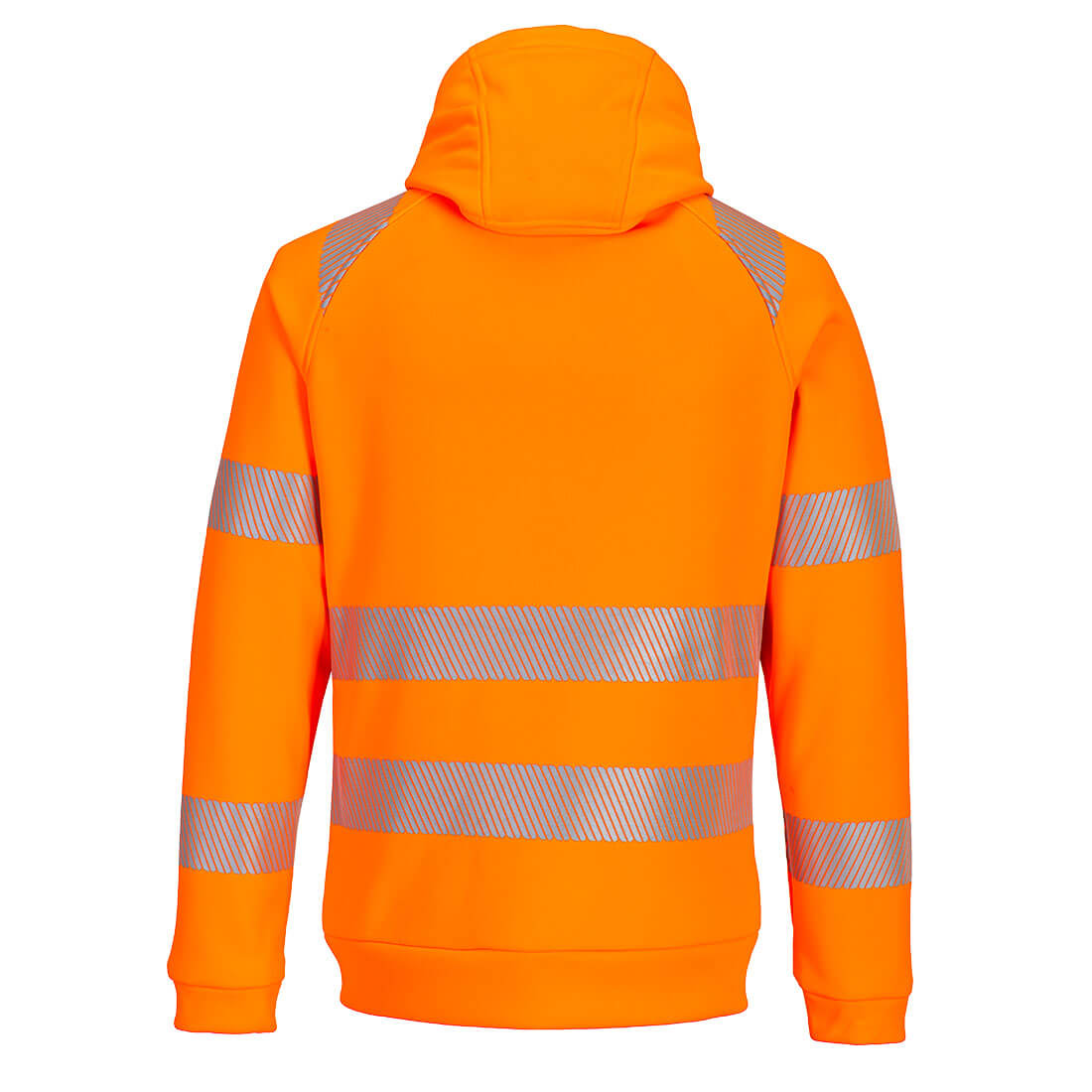 DX4 Hi-Vis Kapuzenjacke mit Reißverschluss 2