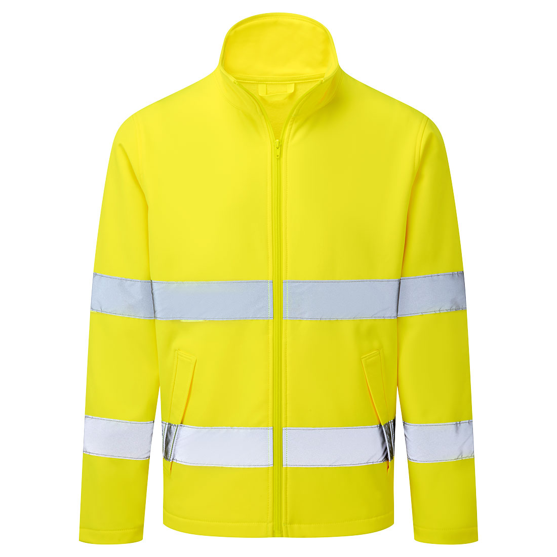ES1 Essential Hi-Vis Softshell Jacket (2L) 2