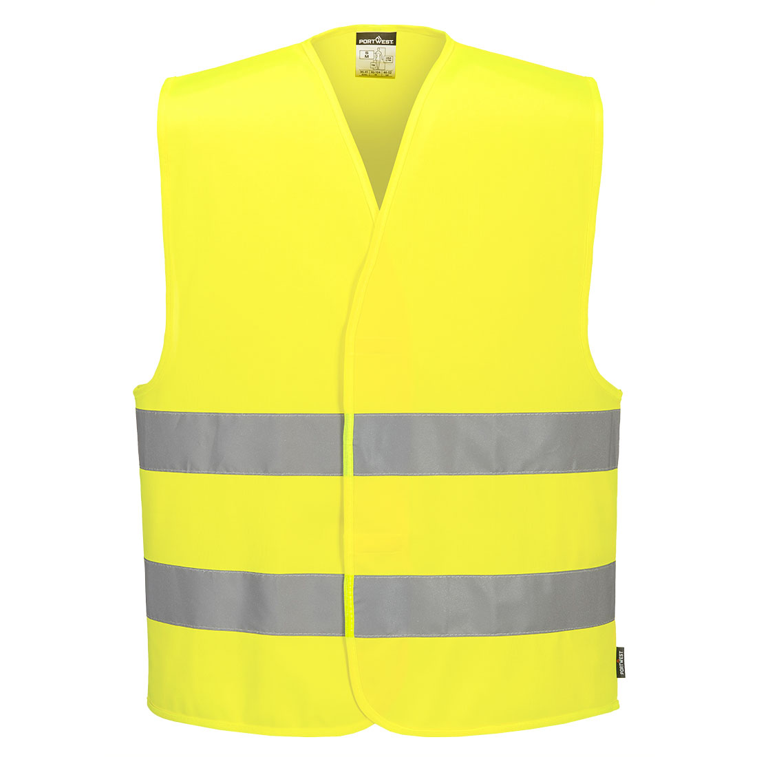 ES1 Essential Hi-Vis Two Band Vest 3