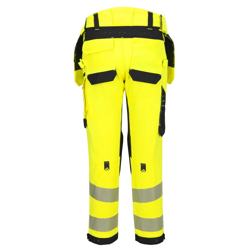 EV4 Hi-Vis Stretch Bundhose mit abnehmbaren Holstertaschen Klasse 2 4