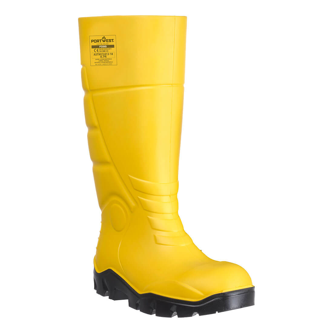 PU Sicherheits-Gummistiefel Wellington S5 CI FO 2