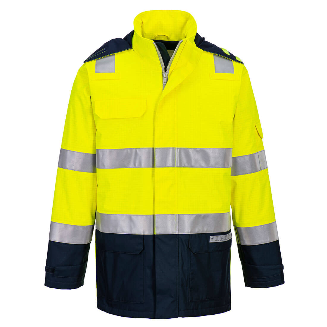 Bizflame Rain+ Hi-Vis Multinorm Kontrast FR Jacke 3