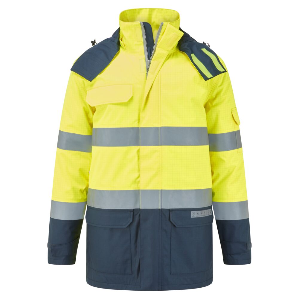 Bizflame Rain+ Hi-Vis Multi-Norm Kontrast FR Winterjacke 3