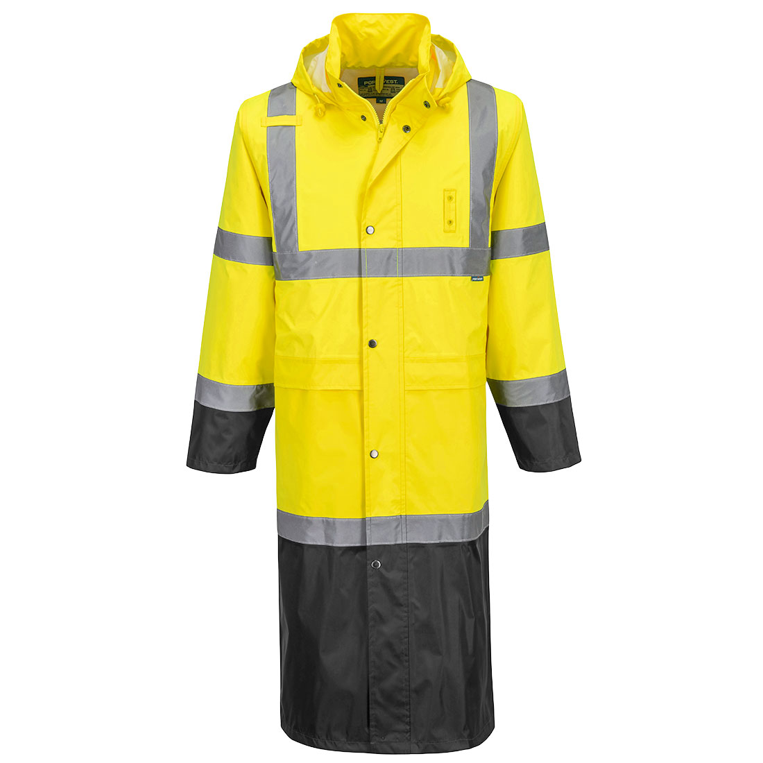 Hi-Vis Contrast Raincoat 122cm 3