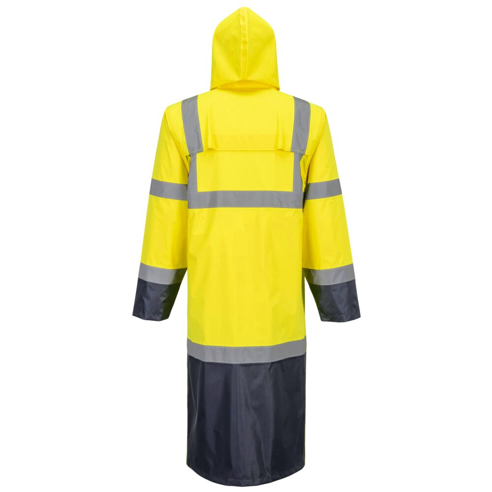 Hi-Vis Contrast Raincoat 122cm 6