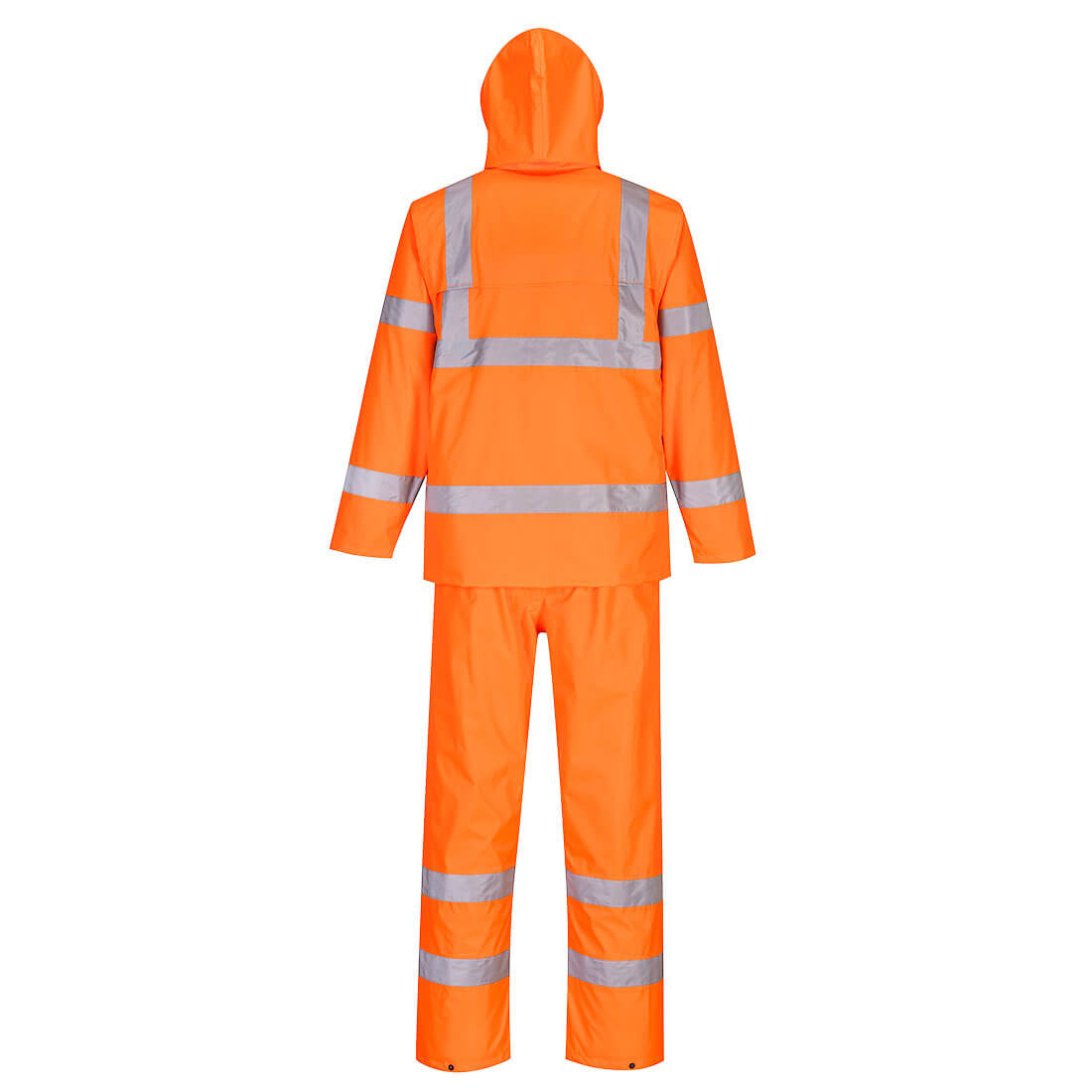 Hi-Vis Regenanzug leicht verstaubar 2