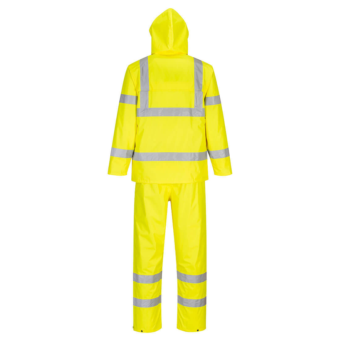 Hi-Vis Regenanzug leicht verstaubar 4