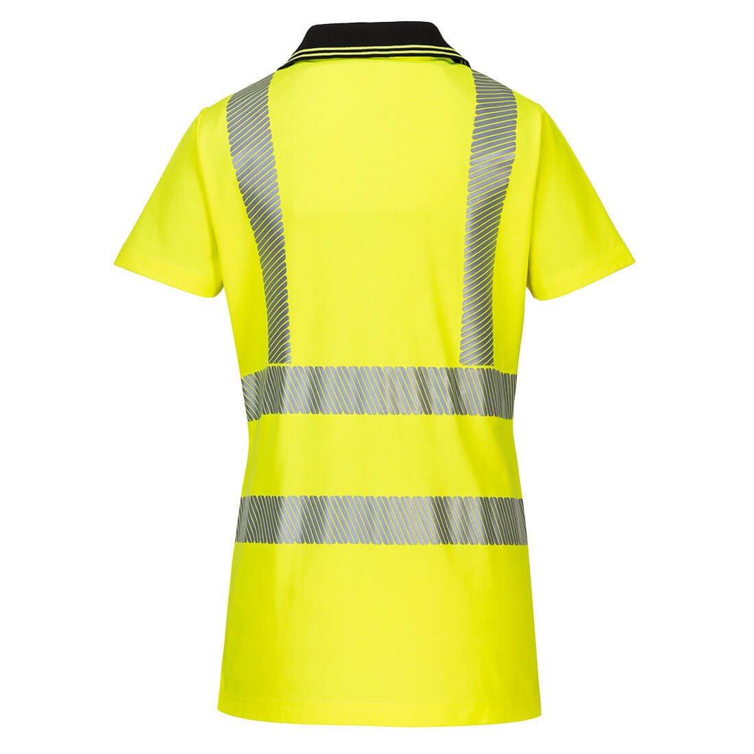 Hi-Vis Cotton Comfort Pro Damen Poloshirt kurzarm 4