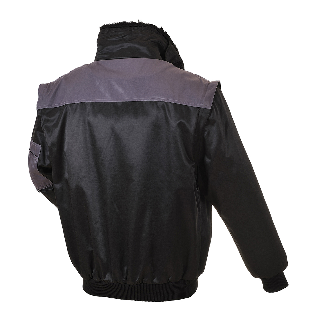 Zweifarbige Pilotjacke 2