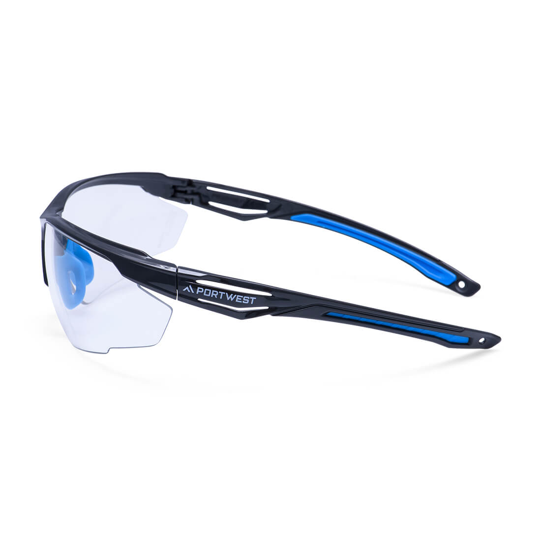 Anthrazitfarbene KN Schutzbrille 4