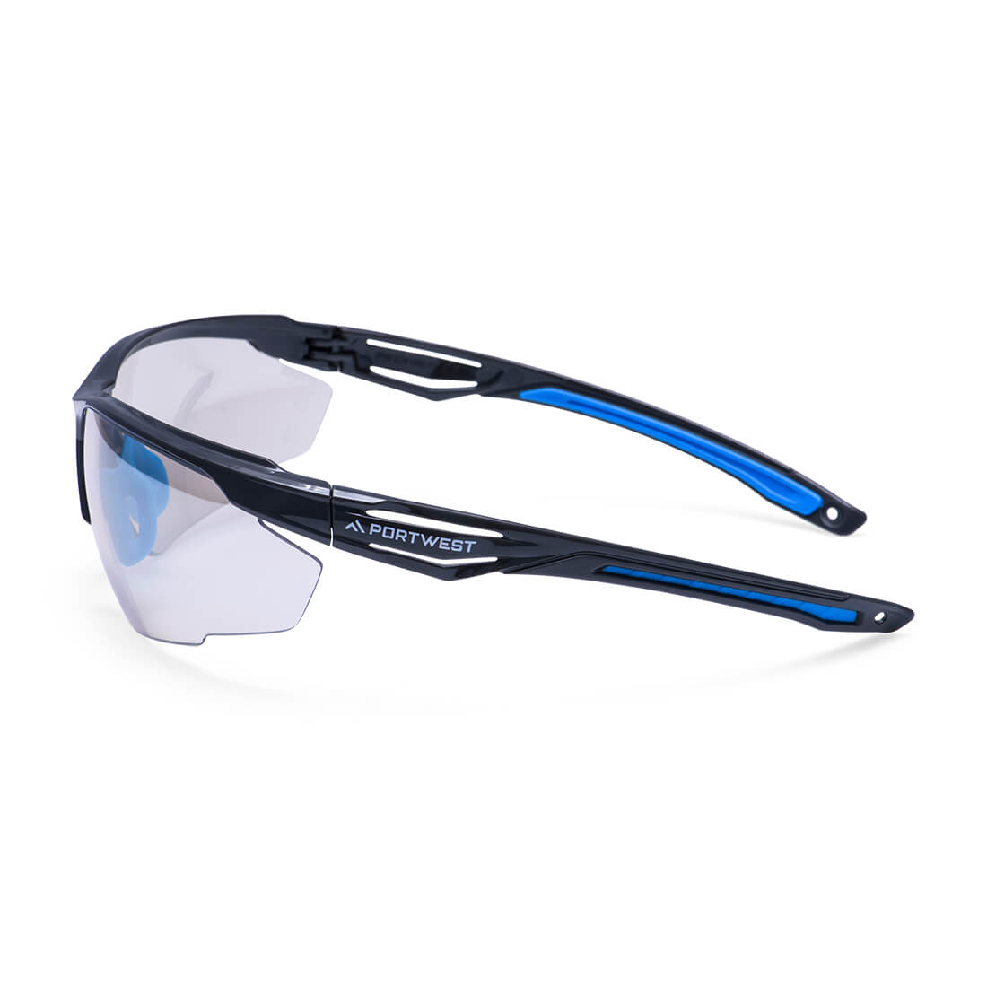 Anthrazitfarbene KN Schutzbrille 6