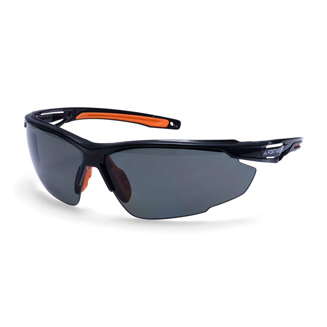 Anthrazitfarbene KN Schutzbrille 7