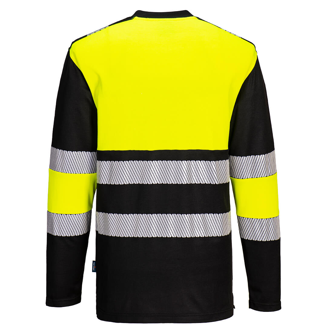 PW3 Hi-Vis Cotton Comfort T-Shirt Klasse 1, langarm 4