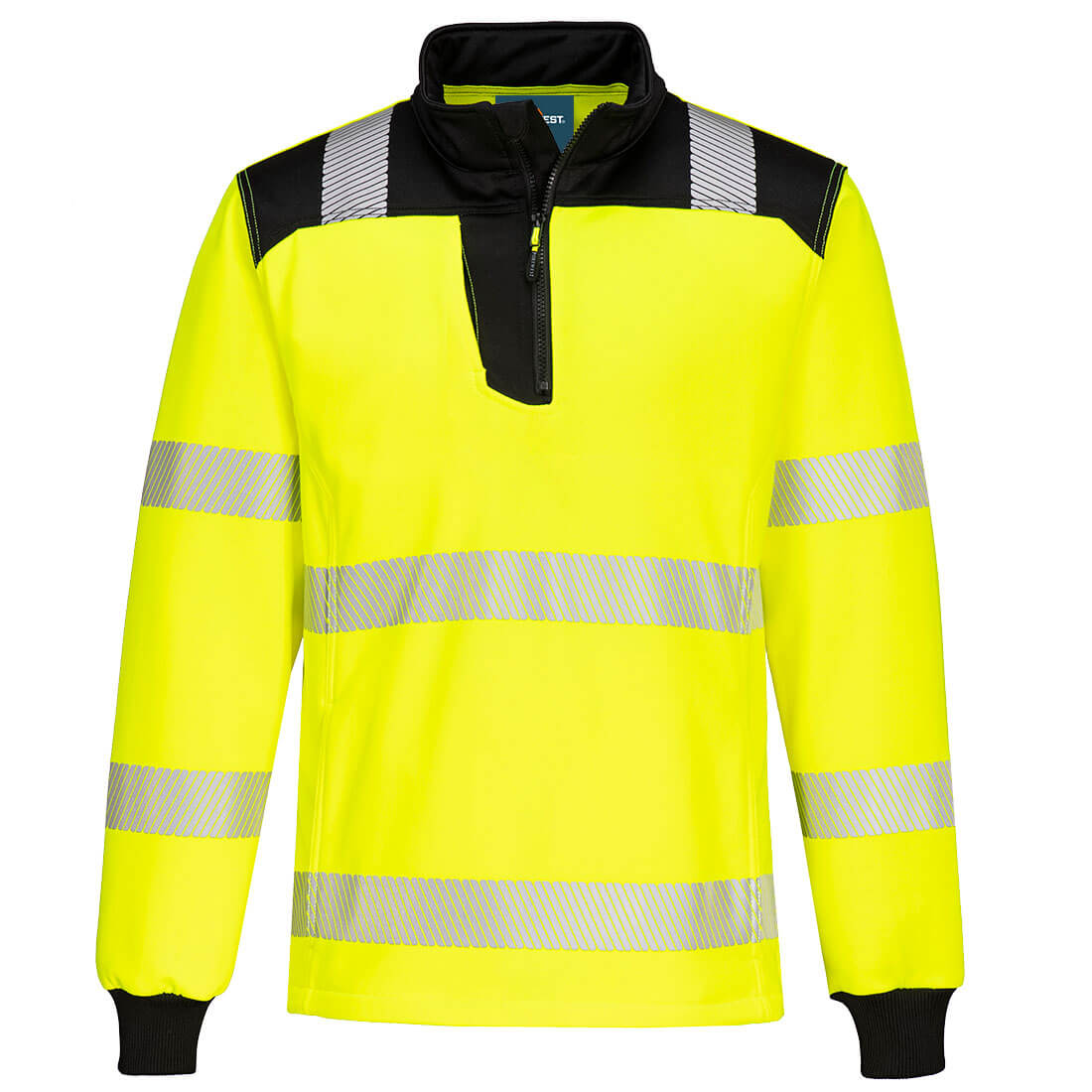 PW3 Hi-Vis Sweatshirt mit 1/4 Reißverschluss 3