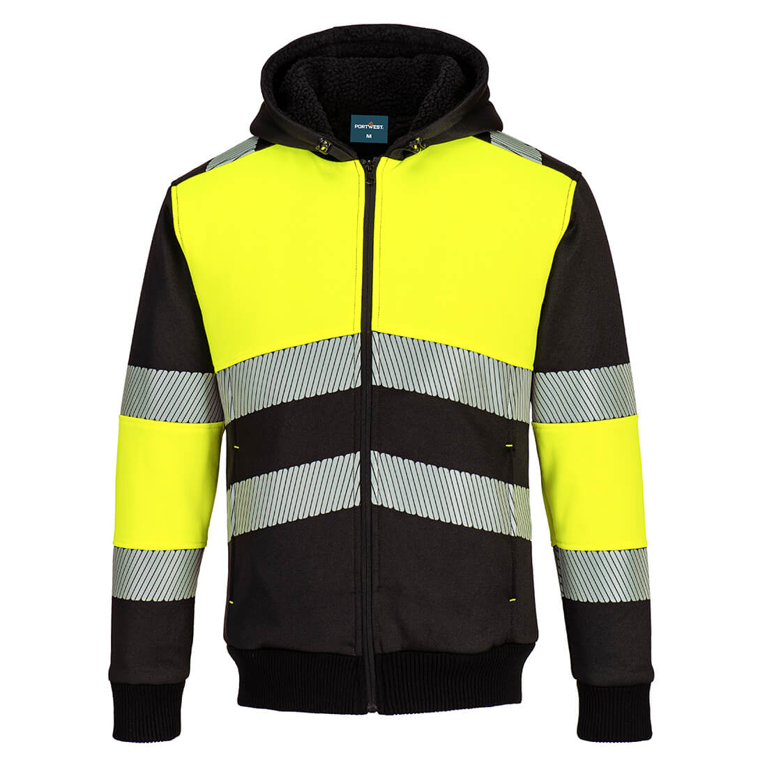 PW3 Hi-Vis Winter Kapuzenjacke Klasse 1 3