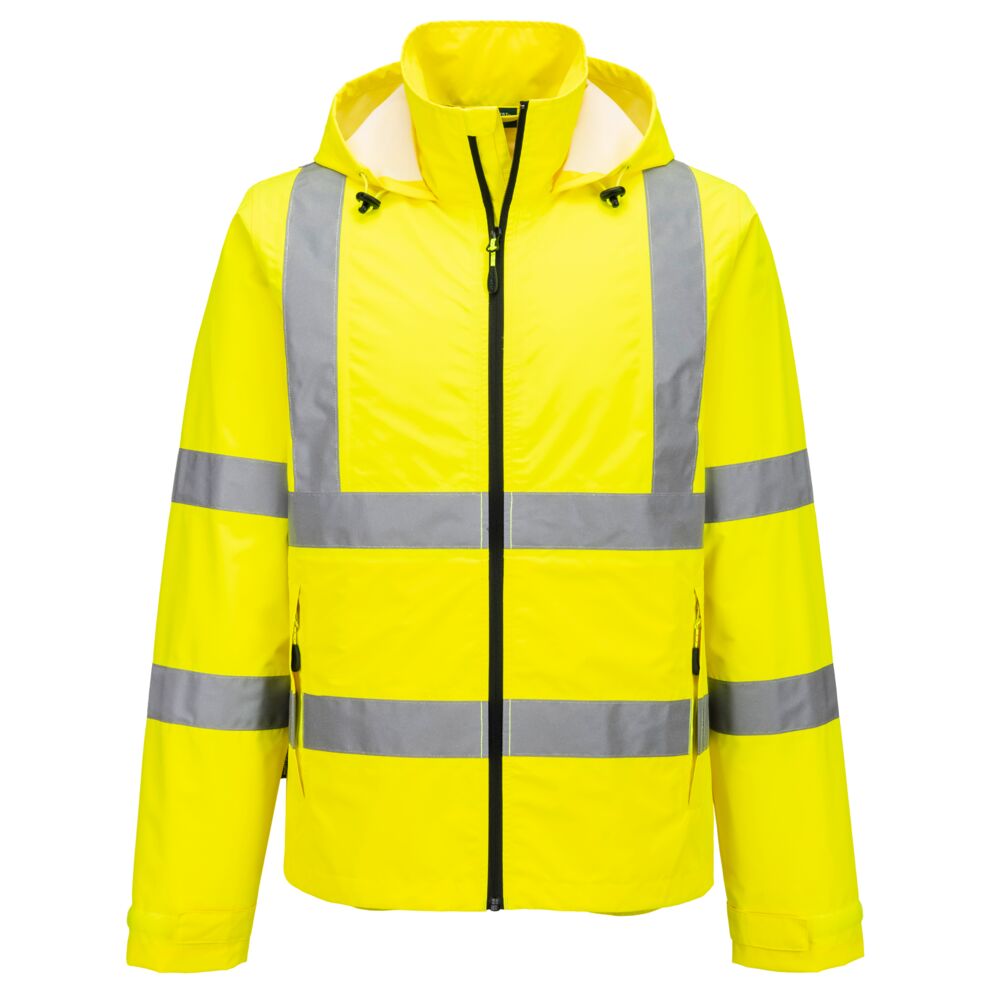 Hi-Vis leichte, packbare Jacke 3