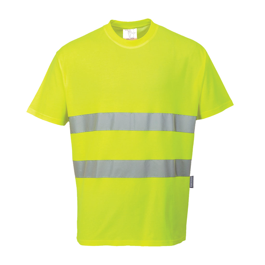 Hi-Vis Cotton Comfort-T-Shirt kurzarm 2