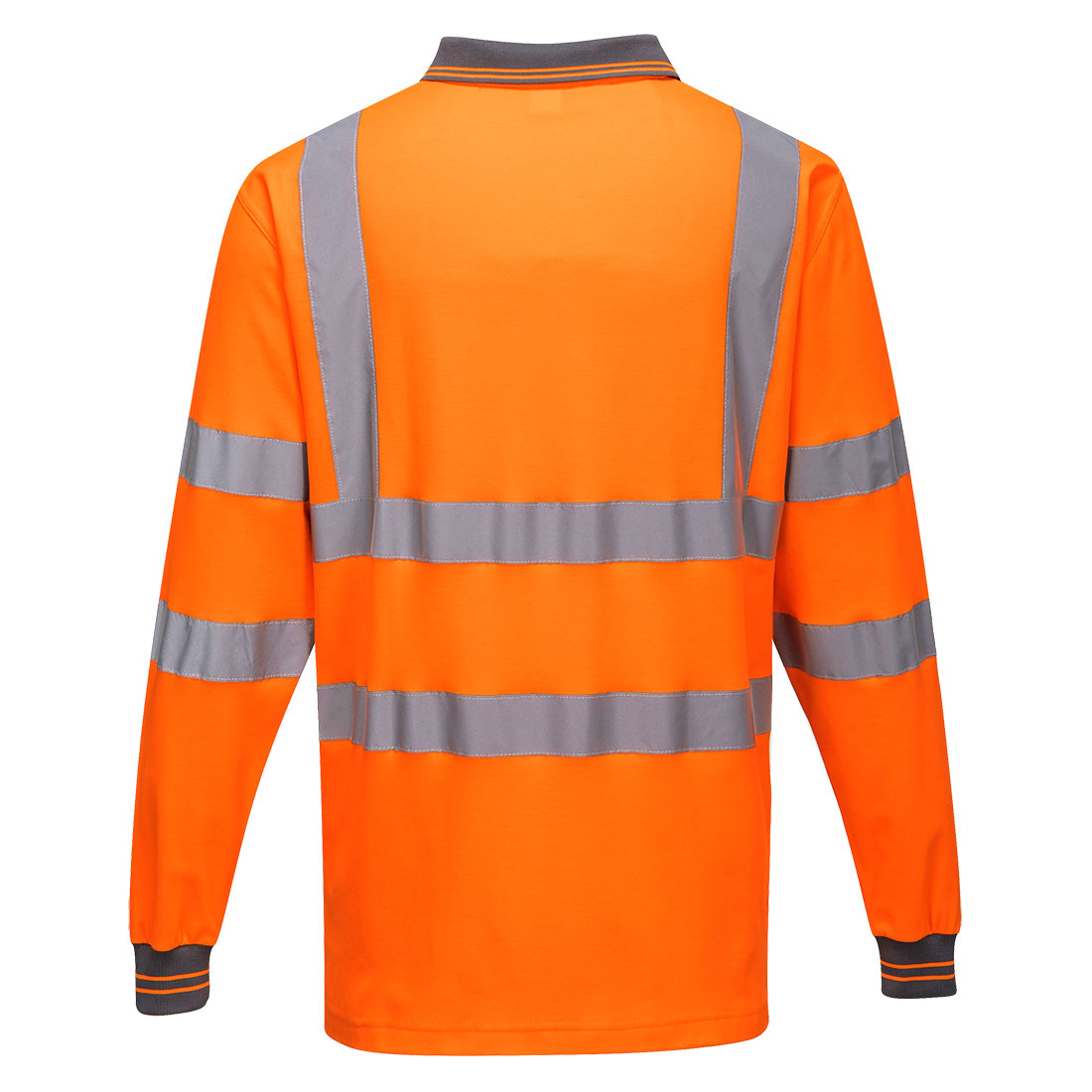 Hi-Vis Cotton Comfort Poloshirt langarm 2