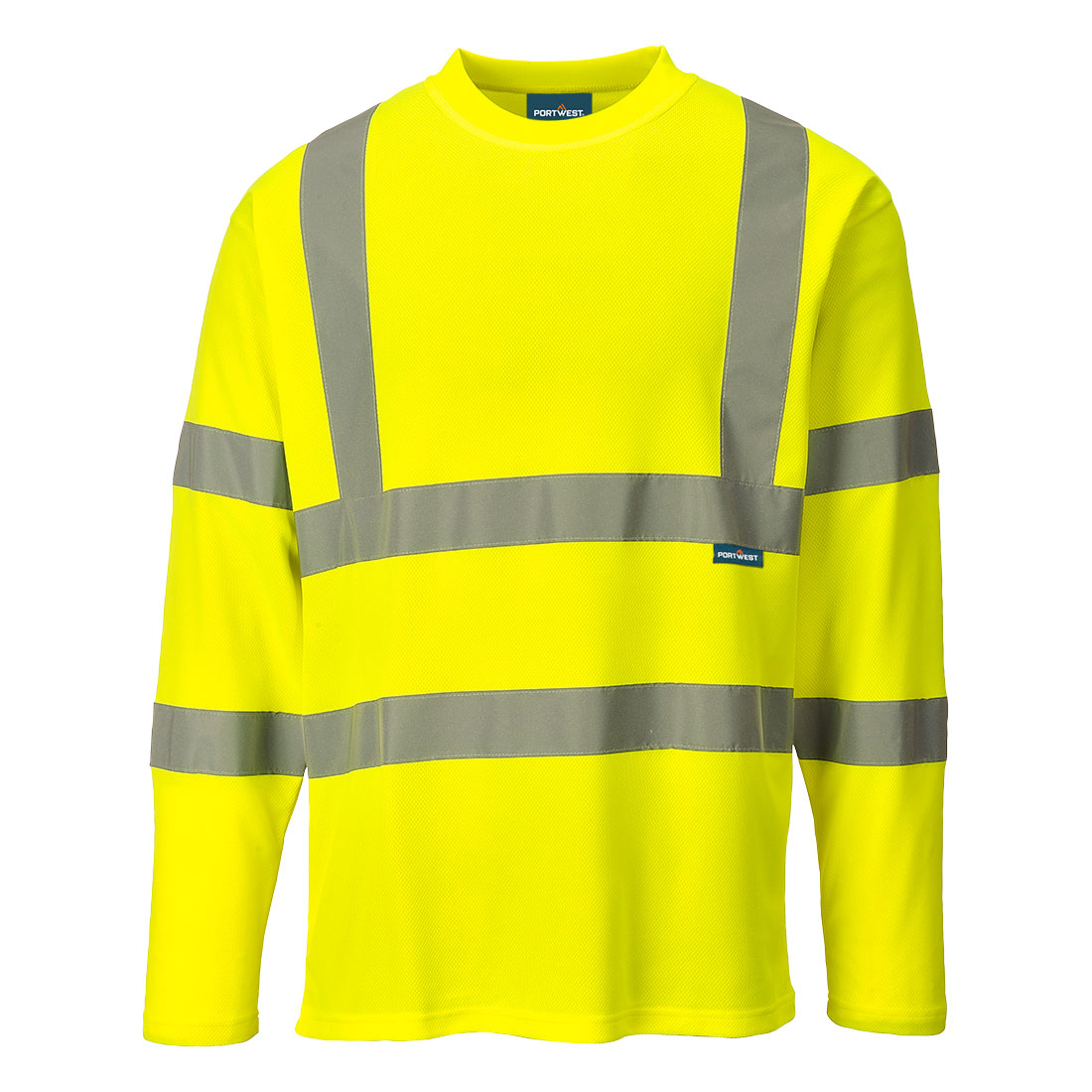 Hi-Vis Cotton Comfort T-Shirt langarm 2