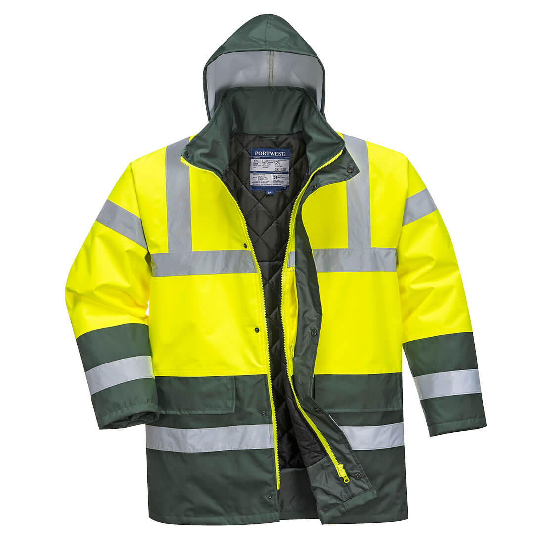 Hi-Vis Kontrast Winter Verkehrsjacke 5