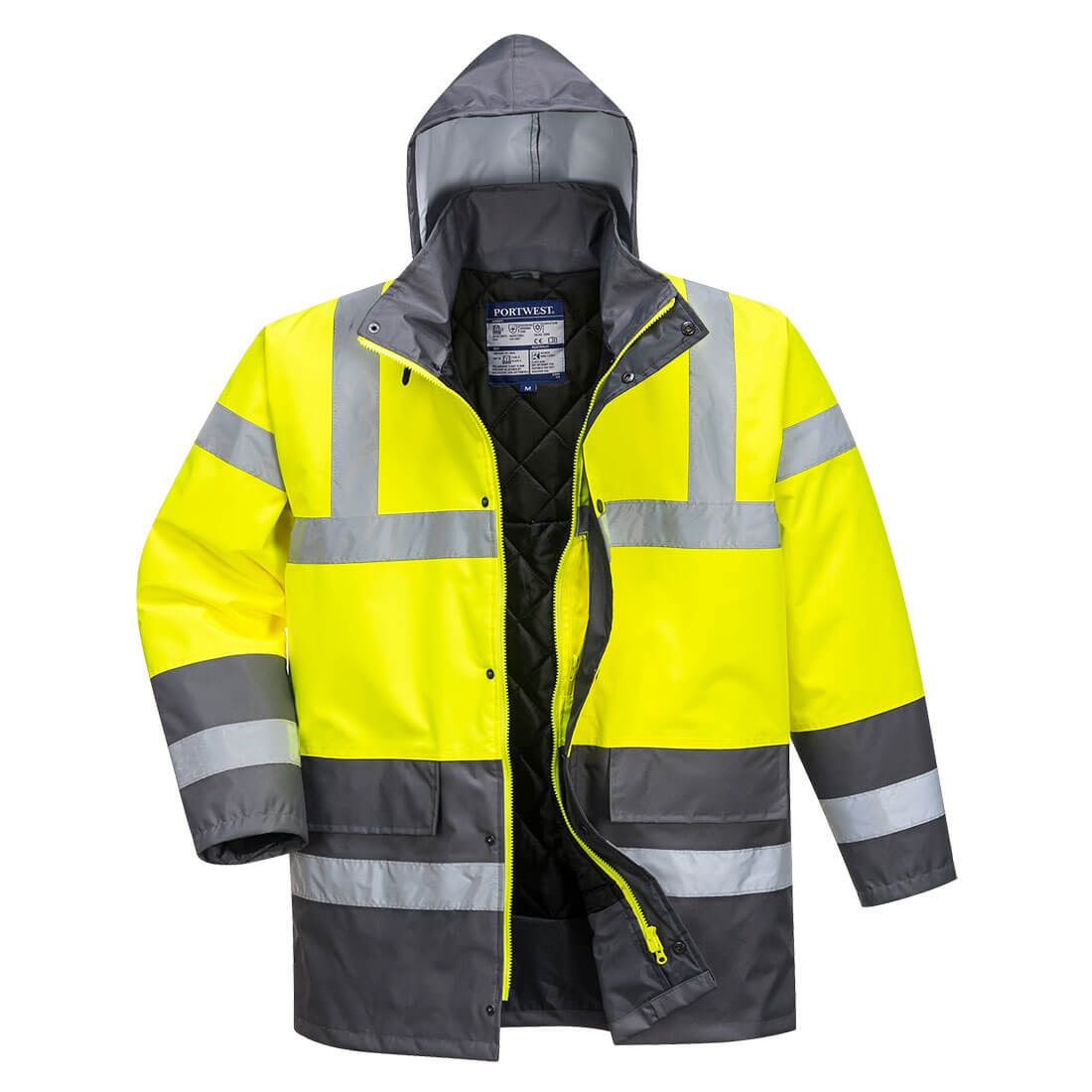 Hi-Vis Kontrast Winter Verkehrsjacke 6