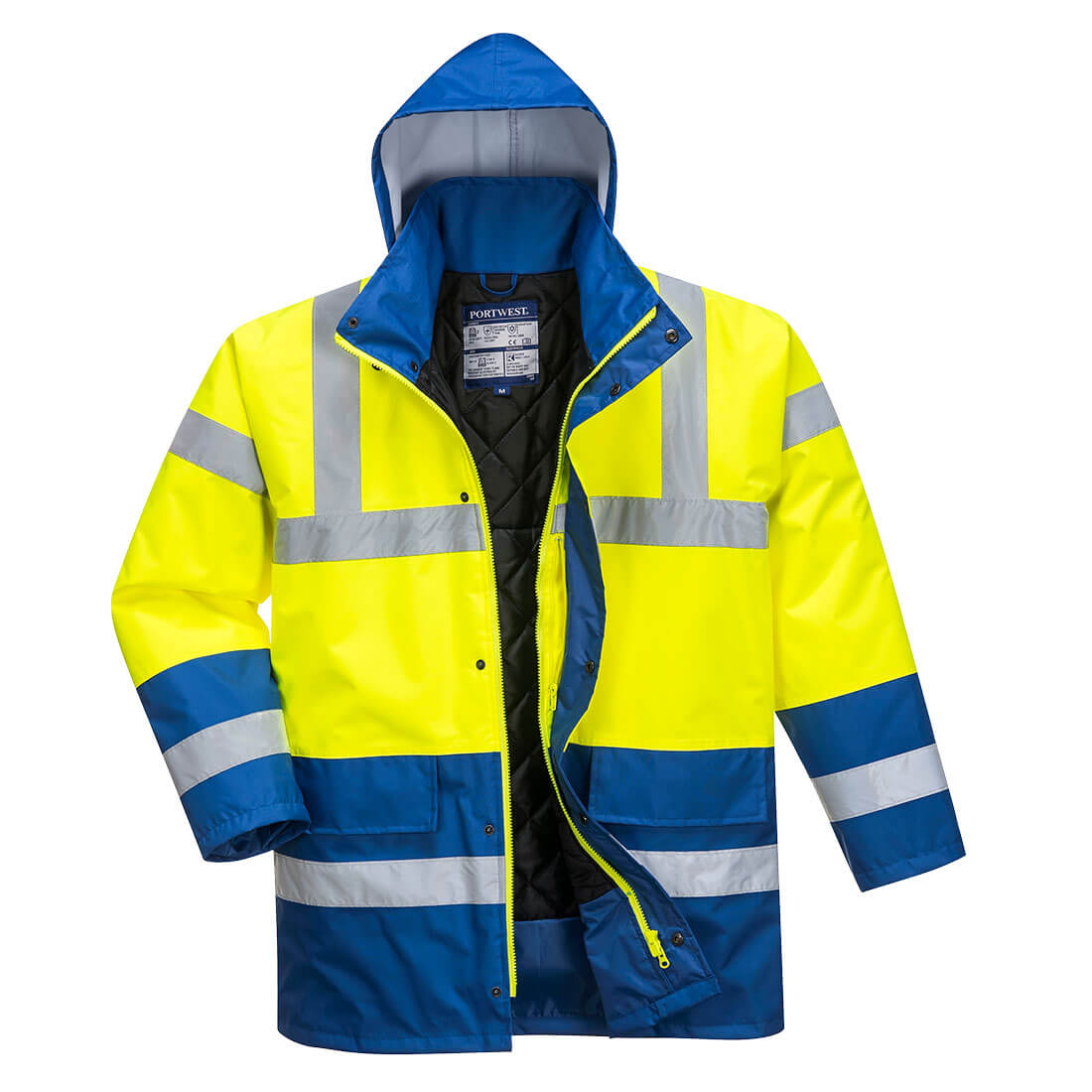 Hi-Vis Kontrast Winter Verkehrsjacke 7